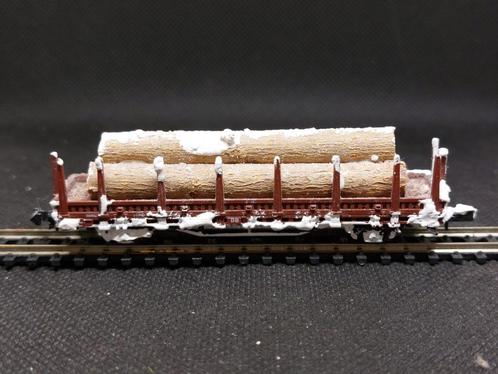 Roco 25015 - rongenwagen Rlmms 58 (14036) KNUTSELWAGON, Hobby en Vrije tijd, Modeltreinen | N-Spoor, Gebruikt, Wagon, Gelijkstroom