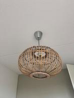 Hanglamp bamboe, Huis en Inrichting, Lampen | Hanglampen, Ophalen, Zo goed als nieuw, Minder dan 50 cm