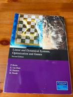 Linear and Dynamical Systems, Optimization and Games, Ophalen, Beta, Zo goed als nieuw, HBO