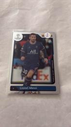 Topps card lionel messi psg merlin, Ophalen of Verzenden, Zo goed als nieuw, Plaatje