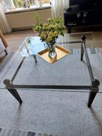Bijzondere salontafel, Ophalen, Gebruikt, Vierkant, Glas