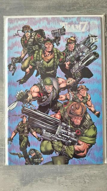Image : Team 7 comics beschikbaar voor biedingen