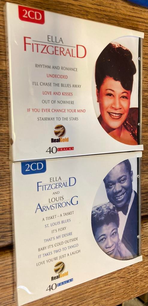 Ella Fitzgerald and Louis armstrong 2x2cd en vinyl, 2003, Ophalen of Verzenden, 1980 tot heden, Nieuw in verpakking, Jazz en Blues