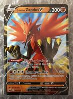 Galarian Zapdos V 080/198 Ultra Rare SV Chilling Reign, Ophalen of Verzenden, Nieuw, Losse kaart