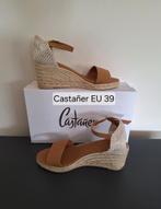 Castañer espadrilles cognac bruin – maat 39 – nieuw, Bruin, Nieuw, Ophalen of Verzenden, Espadrilles of Moccasins