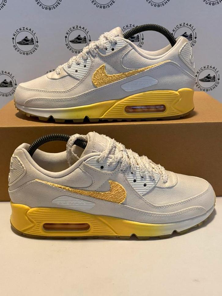 Nike Air Max 90 ‘Citrus Pulse’ Maat 40, Kleding | Dames, Schoenen, Zo goed als nieuw, Sneakers of Gympen, Overige kleuren, Ophalen of Verzenden