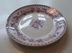Dinerbord ‘Geranium’ Societe Ceramique Maestricht 1880-1900, Antiek en Kunst, Ophalen of Verzenden