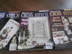 3 cross stitch aug en september 2003, Ophalen of Verzenden, Zo goed als nieuw, Handborduren, Patroon
