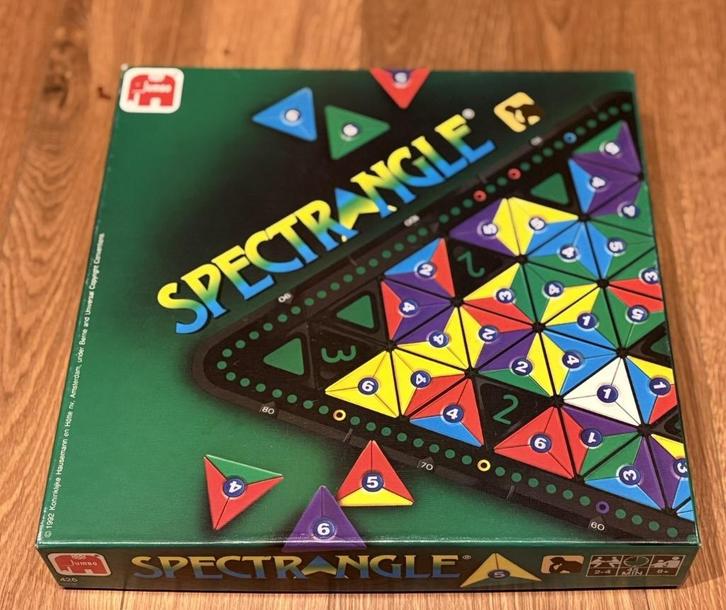 Spectrangle, Hobby en Vrije tijd, Gezelschapsspellen | Bordspellen, Gebruikt, Een of twee spelers, Drie of vier spelers, Ophalen of Verzenden