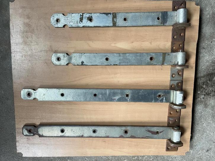 DUIMHENGEN met PLAATDUIMEN en KRUISHENGEN., Doe-het-zelf en Verbouw, Hang- en Sluitwerk, Gebruikt, Overige typen, Ophalen of Verzenden