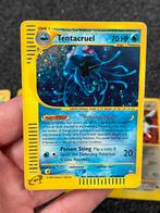 Pokémon Tentacruel Holo #H26 Aquapolis - Played, Ophalen of Verzenden, Zo goed als nieuw, Losse kaart, Foil