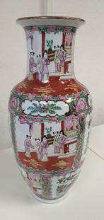 Vintage Famille Rose Chinees porseleinen vaas, Ophalen of Verzenden