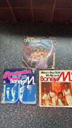 Drie singles Boney M, Gebruikt, Ophalen of Verzenden
