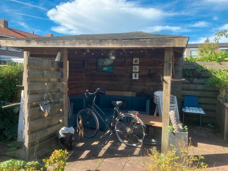Gebruikte Lounge Overkapping - Zelf Demonteren, Tuin en Terras, Bergingen en Tuinkasten, Gebruikt, Overige typen, Hout, Ophalen