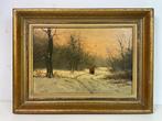 Hollandse school, naar Louis Apol - Winterlandschap, Ophalen of Verzenden