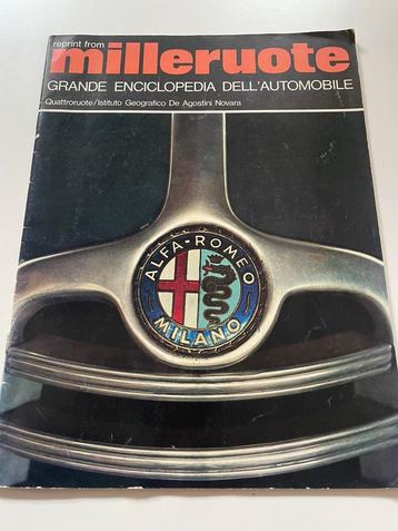 Millerruote Alfa Romeo overzicht quattroroute  beschikbaar voor biedingen