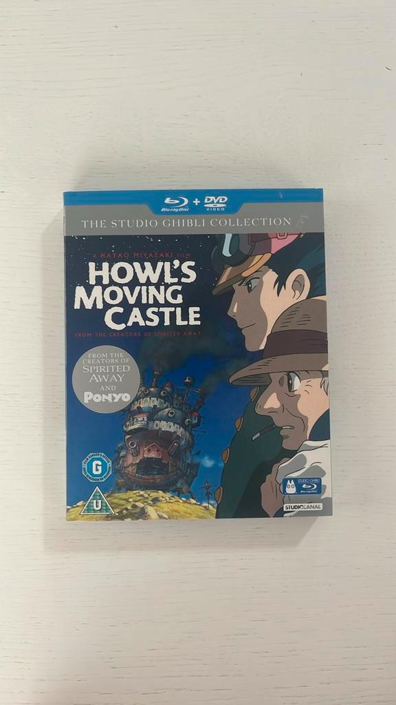 Howl’s Moving Castle Bluray 2 disc edition US versie, Cd's en Dvd's, Blu-ray, Zo goed als nieuw, Tekenfilms en Animatie, Ophalen of Verzenden
