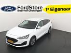 Ford FOCUS Wagon EcoBoost Hybrid 125pk Titanium | Trekhaak |, 65 €/maand, Gebruikt, Wit, Origineel Nederlands
