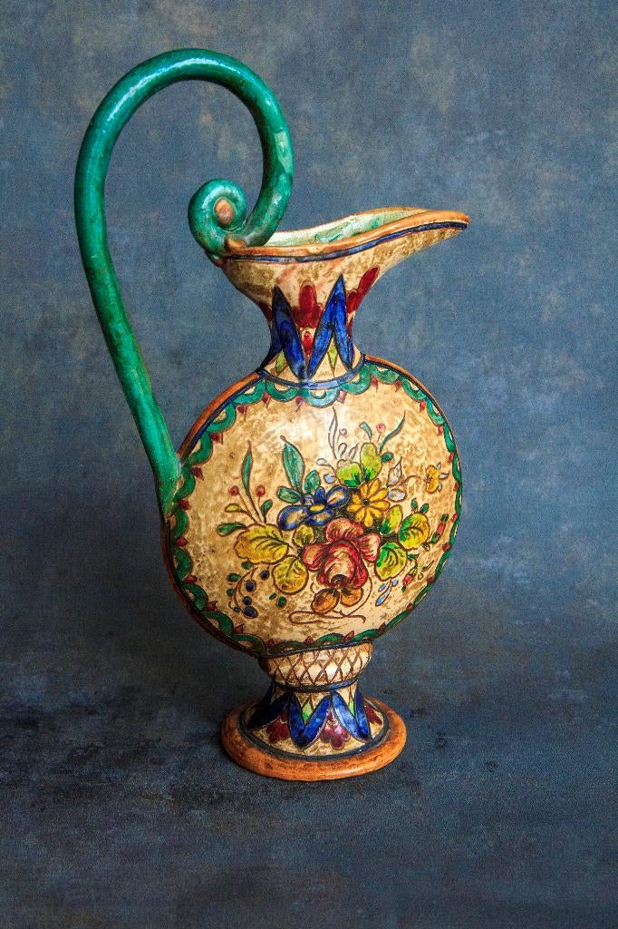 Amfora vaas uit Italie, prachtige keramische vaas, Antiek en Kunst, Ophalen of Verzenden