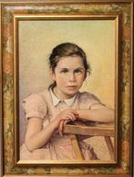 Mooi portret van een meisje, Ophalen of Verzenden