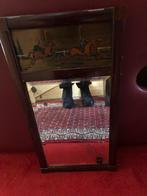 Hele oude mahonie spiegel, Antiek en Kunst, Antiek | Spiegels, Minder dan 100 cm, Ophalen