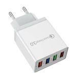 Snellader 3.0 Quick Charge USB A. 4 input USB A, Ophalen of Verzenden, Nieuw, Apple iPhone
