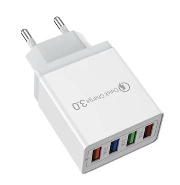 Snellader 3.0 Quick Charge USB A. 4 input USB A beschikbaar voor biedingen