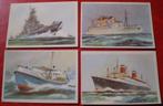 4x Schepen - Albumplaatjes - Captain Grant Virginia Rook, Ophalen of Verzenden, Gebruikt, Overige onderwerpen