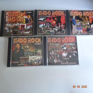 Back to Indo Rock vol.1 t/m 5 - Andy Tielman, Dixies Aces ea beschikbaar voor biedingen