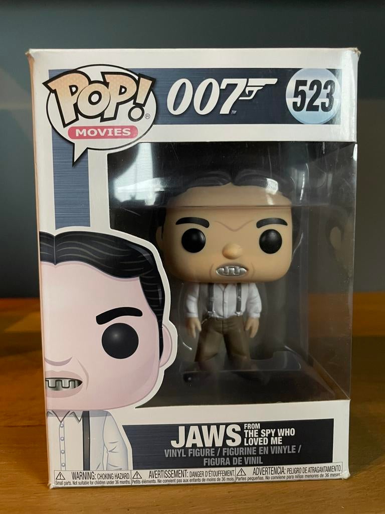 Funko Pop Jaws 007 James Bond #523, Ophalen of Verzenden, Nieuw