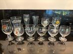 Assortiment bierglazen, 17 stuks, Ophalen, Zo goed als nieuw, Bierglas