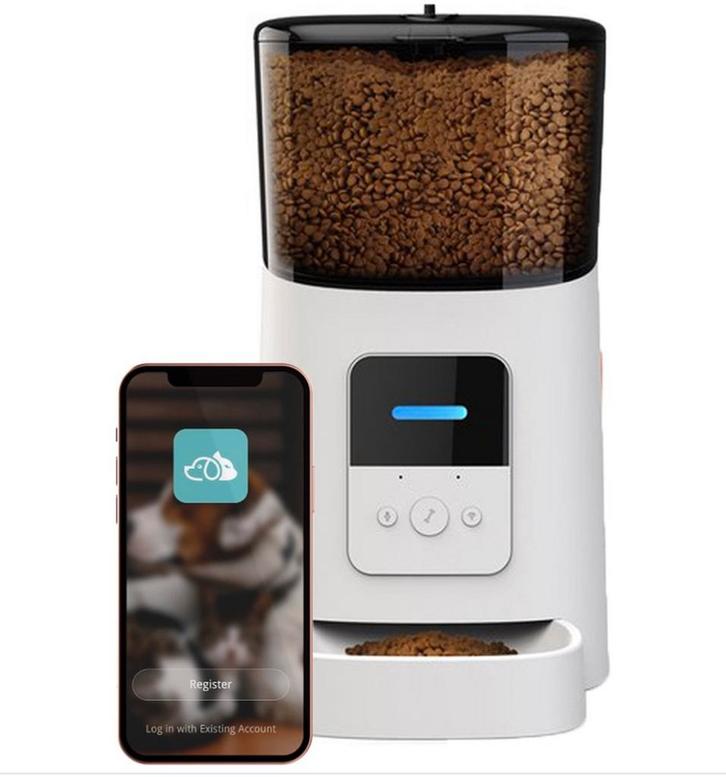 TE KOOP: Achaté Automatische Voerbak Kat & Hond - 6L-, Dieren en Toebehoren, Kattenvoerbakken en Drinkbakken, Nieuw, Ophalen of Verzenden