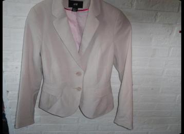Lichtroze H&M damesblazer – maat 36 beschikbaar voor biedingen
