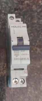1x Holec automaat B16 (nieuw), Doe-het-zelf en Verbouw, Ophalen of Verzenden, Nieuw, Overige typen