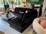 Luxe Velvet Croco Hoekbank Pocket 310x250cm Zwart NIEUW NEW, Huis en Inrichting, Banken | Bankstellen, Info@oosterbaanwonen.nl