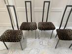 Cattelan Italia 70er jaren eetkamerstoelen, Huis en Inrichting, Ophalen, Gebruikt, Seventies, Metaal