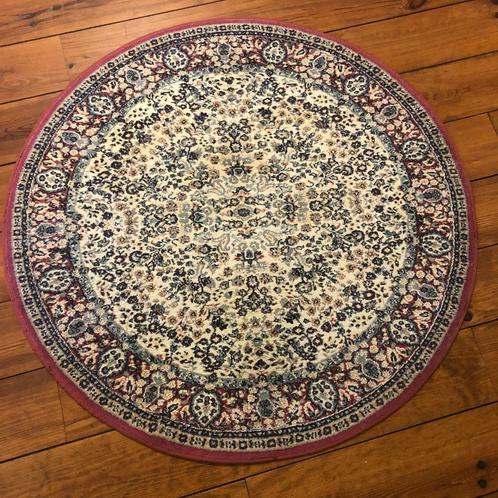 Origineel rond kleed / tapijt, super hip, vintage design!, Huis en Inrichting, Stoffering | Tapijten en Kleden, Zo goed als nieuw