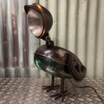 Industriële lamp - metal art - puch - upcycling, B, C, A, Metal-Art