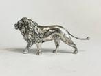 Massief zilveren miniatuur Leeuw, Ophalen of Verzenden, Zilver