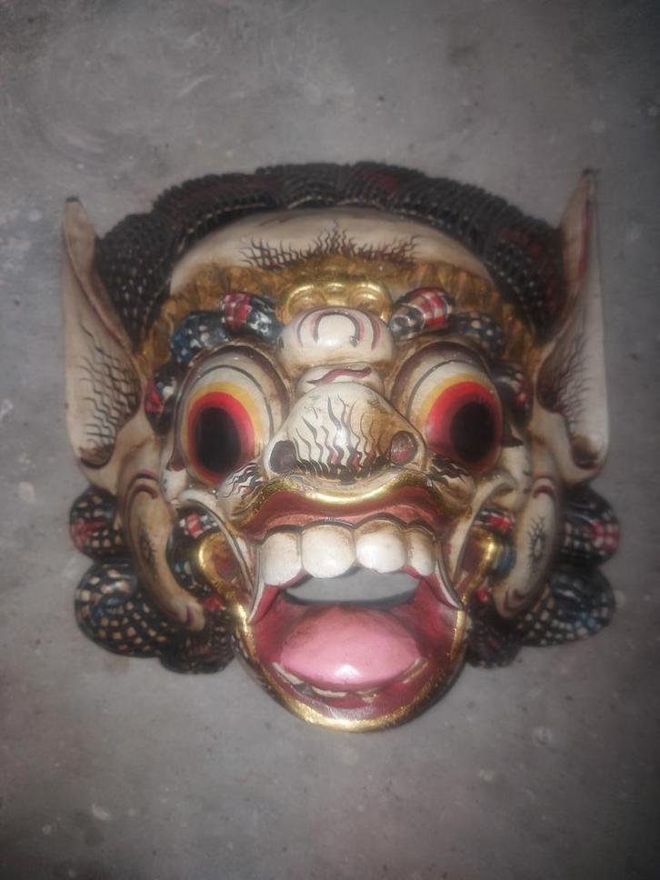 Indonesisch masker, Antiek en Kunst, Kunst | Niet-Westerse kunst, Ophalen of Verzenden