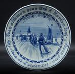 Porceleyne Fles wandbordje winter 1929, Ophalen of Verzenden