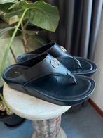 Hush Puppies dames teenslippers sleehak zwart - Maat 38, Verzenden, Zo goed als nieuw, Zwart