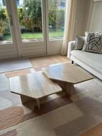 Travertin salontafel set!, Huis en Inrichting, Tafels | Salontafels, Ophalen, Overige materialen, 50 tot 100 cm, 50 tot 100 cm