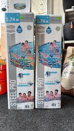 Bestway zwembad actie, rond 274 cm, Ophalen, Nieuw, Rond, Opzetzwembad