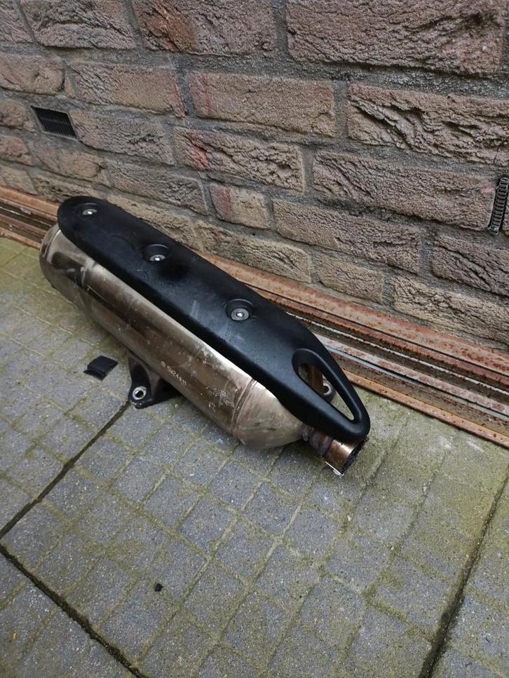 Piaggio 500cc Uitlaat - Gilera Nexus, Beverly, X9, Fietsen en Brommers, Brommeronderdelen | Scooters, Gebruikt, Piaggio, Uitlaat