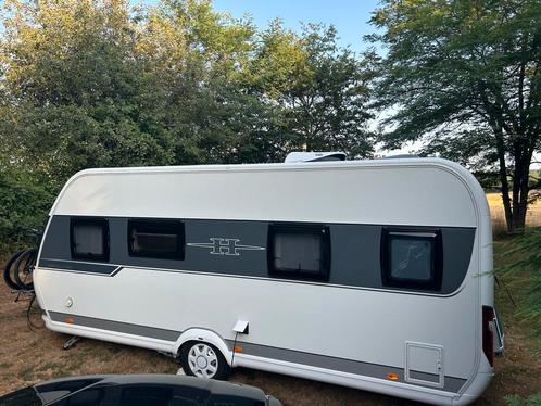 Hobby Excellent 495 WFB voortent, airco, mover etc etc, Caravans en Kamperen, Caravans, Particulier, tot en met 4, Overige, Hobby