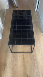 Zuiver Glazed Salontafel 93x42,5 cm Zwart, Huis en Inrichting, Tafels | Salontafels, Ophalen, Minder dan 50 cm, 100 tot 150 cm
