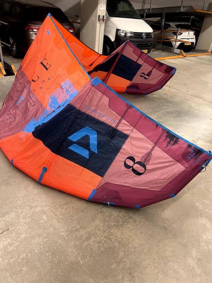 Duotone Dice 8m 2019, Watersport en Boten, Kitesurfen, Gebruikt, Kite, 8 m², Geen board, Ophalen of Verzenden