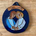 Vintage Henk Potters keramiek aardewerk hanger Op Weg, Ophalen of Verzenden