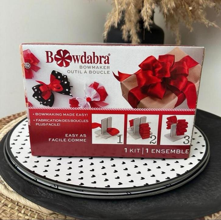 Bowdabra strikmaker (groot), Sieraden, Tassen en Uiterlijk, Uiterlijk | Haarverzorging, Zo goed als nieuw, Ophalen of Verzenden
